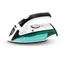 Camry CR 5024 White/green/black, 840 W, Steam Travel iron, Vertical steam function, Water tank capacity 40 ml