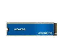 SSD|ADATA|LEGEND 710|256GB|M.2|PCIE|NVMe|3D NAND|Write speed 1000 MBytes/sec|Read speed 2100 MBytes/sec|TBW 65 TB|MTBF 1500000 hours|ALEG-710-256GCS