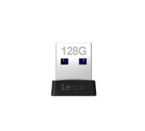 Lexar JumpDrive USB 3.1 S47 128GB Black Plastic Housing, for Global, up to 250MB/s