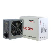 Power Supply INTER-TECH IT-SL500 AC 230V, 50/60Hz, DC 3.3/5/±12V, 500W, Retail, Passive PFC, 1x120