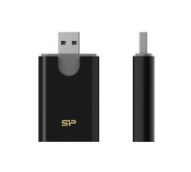 Silicon Power Combo Card Reader Type-A USB 3.2, SD/MMC Card, microSD Card