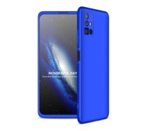 GKK 360 Protection Case Front and Back Case Full Body Cover Samsung Galaxy M51 blue