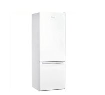 INDESIT Refrigerator | LI6 S2E W | Energy efficiency class E | Free standing | Combi | Height 158.8 cm | Fridge net capacity 197 L | Freezer net capacity 75 L | 39 dB | White