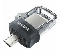 SanDisk Ultra Dual Drive m3.0 256GB Grey & Silver; EAN: 619659154400