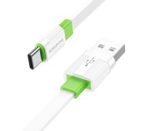 Borofone Cable BX89 Union - USB to Type C - 3A 1 metre white-green
