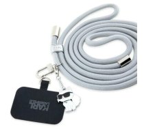 Karl Lagerfeld KLUCNMSCKIG Universal CBDY Cord pasek szary|grey