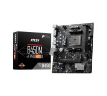 MB AMD B450 SAM4 MATX/B450M-A PRO MAX II MSI