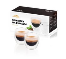 ETA Espresso cups ETA418193000 For espresso coffee, 2 pc(s), Dishwasher proof, Glass