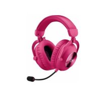 LOGITECH G PRO X2 LIGHTSPEED Wireless Gaming Headset - Blue Mic - MAGENTA