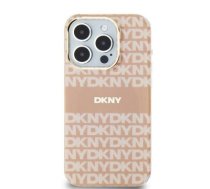 DKNY DKHMN61HRHSEP iPhone 11 | Xr 6.1" różowy|pink hardcase IML Mono & Stripe MagSafe