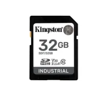 KINGSTON 32GB SDHC INDUSTRIAL -40C TO 85C C10 UHS-I U3 V30 A1 PSLC