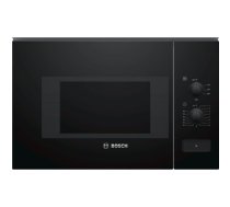 Bosch Microwave Oven BFL520MB0 20 L, Rotary knob, 800 W, Black, Built-in, Defrost function