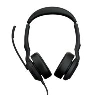 Jabra Evolve2 50 Headset Wired Head-band Office/Call center USB Type-C / USB Type-A Bluetooth Black