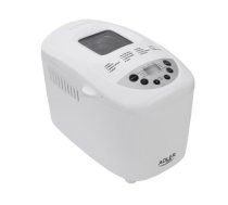 Adler Bread maker AD 6019 Power 850 W, Number of programs 15, Display LCD, White