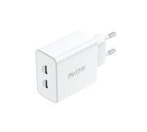 Foneng Wall charger EU50 - 2xType C - PD 35W 3A white