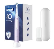 Oral-B Electric Toothbrush iOG4.1A6.1DK iO4 Rechargeable, For adults, Number of brush heads included 1, Lavender, Number of teeth brushing modes 4