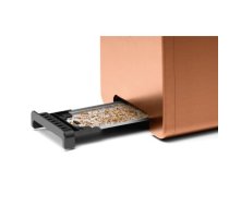Bosch DesignLine Toaster TAT4P429 Power 970 W, Number of slots 2, Housing material Stainless Steel, Copper/Black