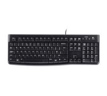 Logitech K120 wired, USB, Keyboard layout EN/LT, USB Port, 1.5 m, Black, Lithuanian, 55 g