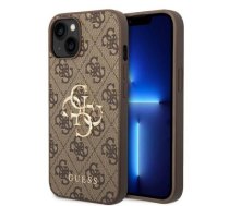 Guess GUHCP15M4GMGBR iPhone 15 Plus 6.7" brązowy|brown hardcase 4G Big Metal Logo