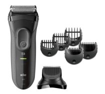 Braun 3000BT Foil shaver Trimmer Black, Grey