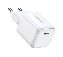 GaN USB C 30W PD Ugreen Nexode Mini fast charger - white