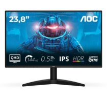 AOC B3 Q24B36X computer monitor 60.5 cm (23.8") 2560 x 1440 pixels Quad HD LED Black