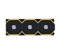 Number of fans 3|Air flow 69.5 cfm|Noise level, max 31 dB|Colour Black|Dimensions 120 × 124.5 x 28 mm