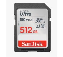 SANDISK Ultra 512GB SDXC Memory Card 150MB/s