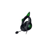Razer Headset Kraken Kitty V2 Microphone, Black, Wired, On-Ear, Noise canceling