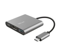 ADAPTER USB-C DALYX 3-IN-1/23772 TRUST