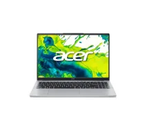 Acer Aspire Lite AL15-54P-55WH Intel Core Ultra 5 115U Laptop 39.6 cm (15.6") Full HD 16 GB LPDDR5-SDRAM 512 GB SSD Wi-Fi 6 (802.11ax) Windows 11 Home US International Silver