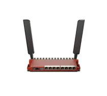 MikroTik Router L009UiGS-2HaxD-IN 802.11ax, 10/100/1000 Mbit/s, Ethernet LAN (RJ-45) ports 8, Antenna type External, 1x USB 3.0 type A