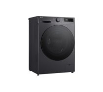 LG F2WR508S2M Washing machine, A, Front loading, Washing capacity 8 kg, Depth 47.5 cm, 1200 RPM, Middle Black LG