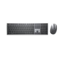 DELL KM7321W keyboard Mouse included Office RF Wireless + Bluetooth QWERTY US International Grey, Titanium