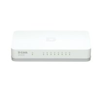 D-Link GO-SW-8G/E network switch Unmanaged Gigabit Ethernet (10/100/1000) White