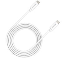 CANYON UC-42, cable, U4-CC-5A2M-E, USB4 TYPE-C to TYPE-C cable assembly 20G 2m 5A 240W(ERP) with E-MARK, CE, ROHS, white