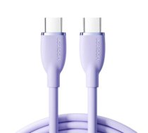 Cable Colorful 100W USB C USB C SA29-CC5 | 100W | 1,2m (purple)