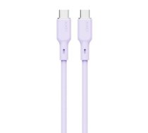 USB-C to USB-C Cable Aukey CB-SCC101, 100W, 1m (lavender)