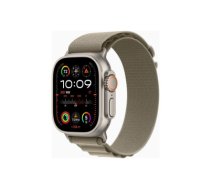 Apple Watch Ultra 2 GPS + Cellular, 49mm Titanium Case with Olive Alpine Loop - Large Apple