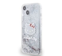 Hello Kitty Liquid Glitter Electroplating Head Logo Case for iPhone 12|12 Pro Transparent