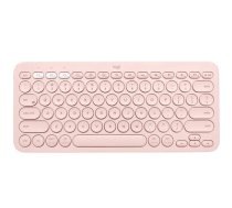 Logitech K380 keyboard Bluetooth US International Pink