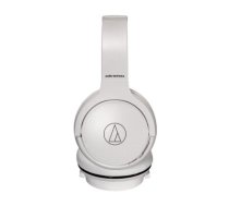 Audio Technica Wireless Headphones ATH-S220BTWH Built-in microphone, White, Wireless/Wired, Over-Ear