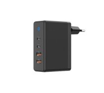 Amazing Thing Wall charger Thunder Pro GaN EUTH100W - 2xUSB + 2xType C - PD 100W black