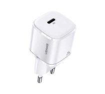 USAMS Ład. siec. 1xUSB-C T36 mini 20W (only head) PD3.0 Fast Charging biały|white CC124TC02 (US-CC124)