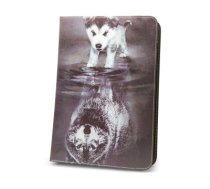 Universal case Little Wolf for tablet 9-10``