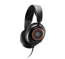 SteelSeries Arctis Nova 3 Gaming Headset, Over-Ear, Wired, Black