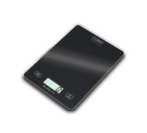 Caso Kitchen scale Slim Maximum weight (capacity) 5 kg, Graduation 1 g, Black