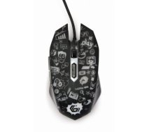 Gembird Optical LED mouse MUS-6B-GRAFIX-01 Black