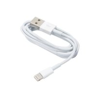 Cable USB - Lightning 1,5 m 1A white bulk