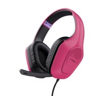 Trust GXT 415P Zirox Headset Wired Head-band Gaming Pink